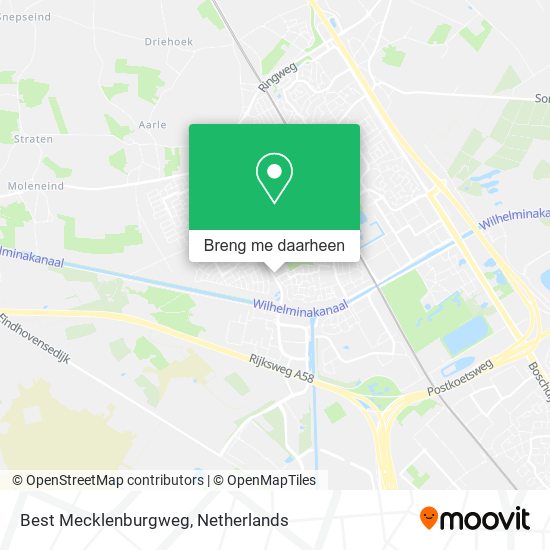 Best Mecklenburgweg kaart