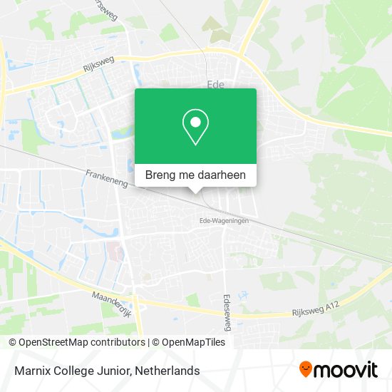Marnix College Junior kaart
