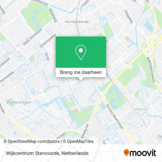 Wijkcentrum Stervoorde kaart