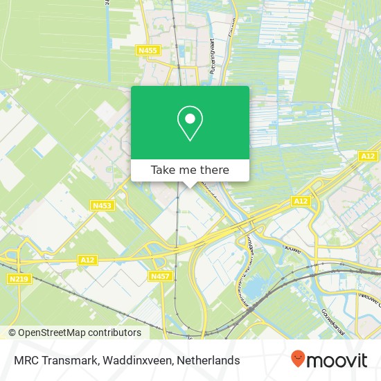 MRC Transmark, Waddinxveen kaart