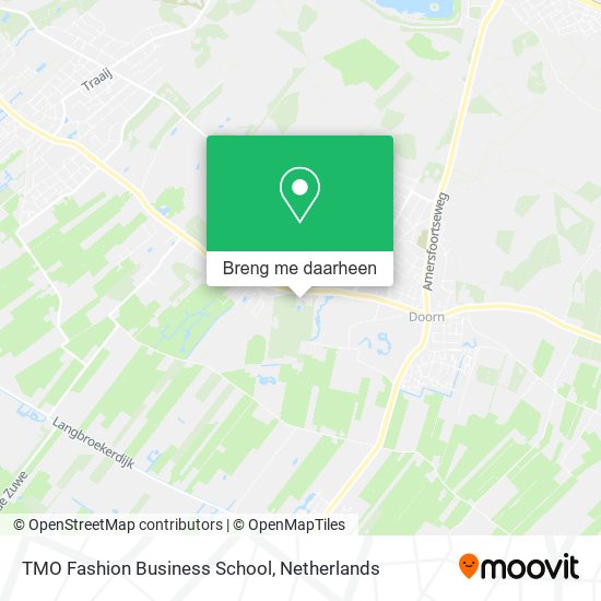 TMO Fashion Business School kaart