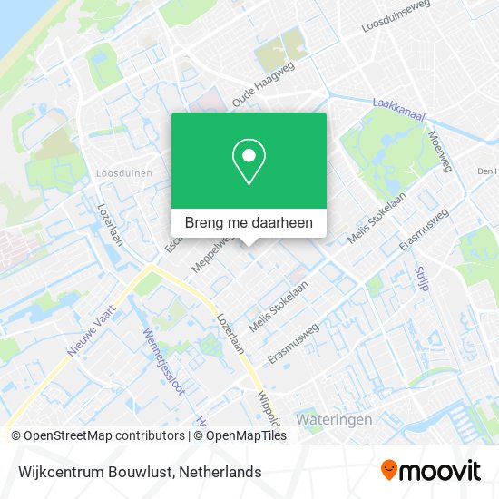 Wijkcentrum Bouwlust kaart
