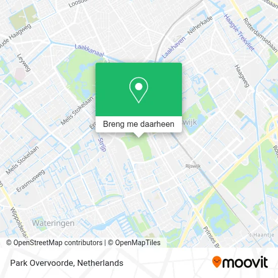 Park Overvoorde kaart