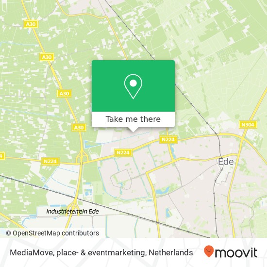 MediaMove, place- & eventmarketing kaart