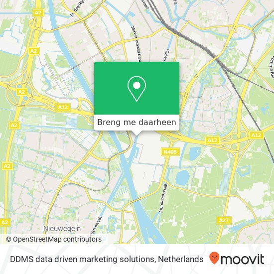 DDMS data driven marketing solutions kaart