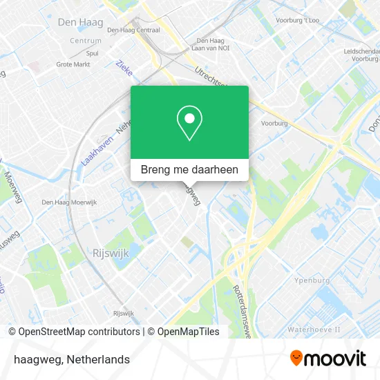 haagweg kaart