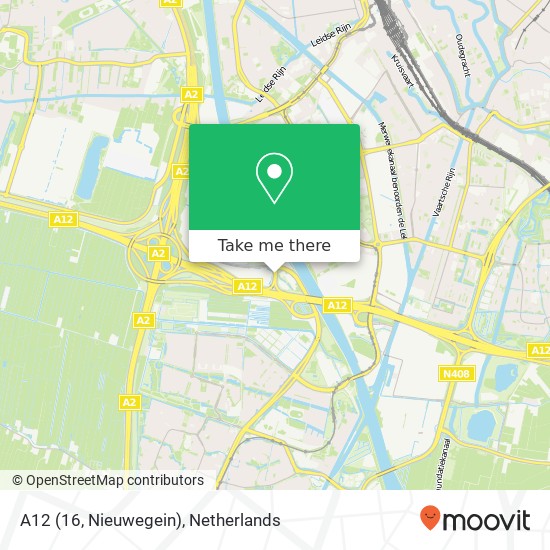 A12 (16, Nieuwegein) kaart