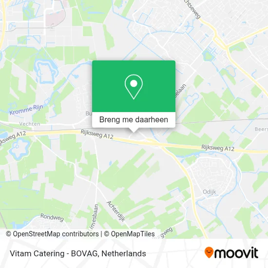 Vitam Catering - BOVAG kaart