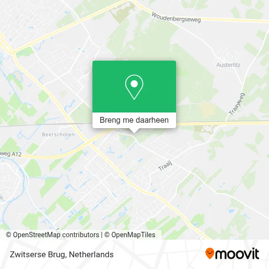 Zwitserse Brug kaart