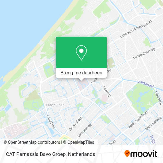 CAT Parnassia Bavo Groep kaart