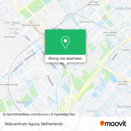 Wijkcentrum Agora kaart