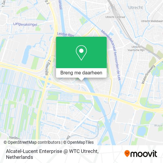 Alcatel-Lucent Enterprise @ WTC Utrecht kaart