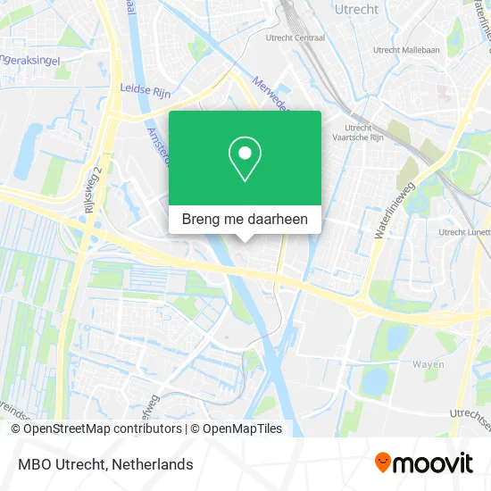 MBO Utrecht kaart