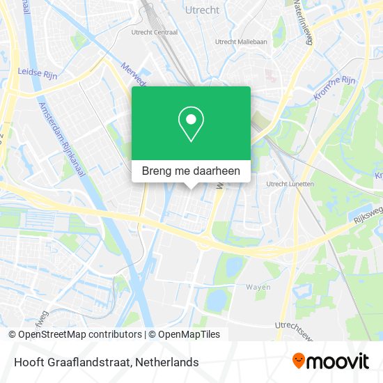 Hooft Graaflandstraat kaart