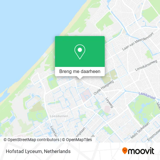 Hofstad Lyceum kaart