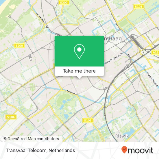 Transvaal Telecom kaart