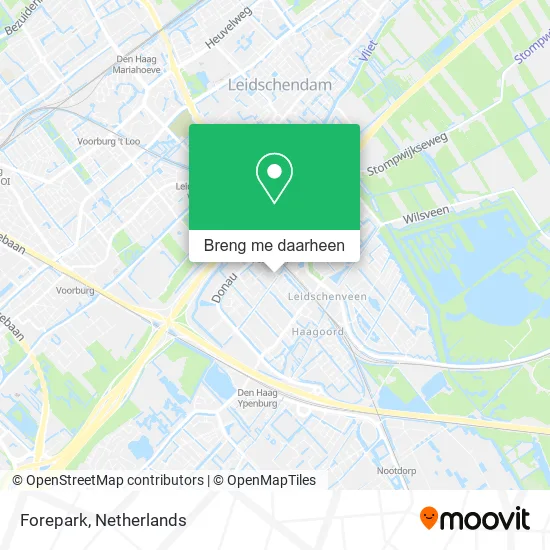 Forepark kaart