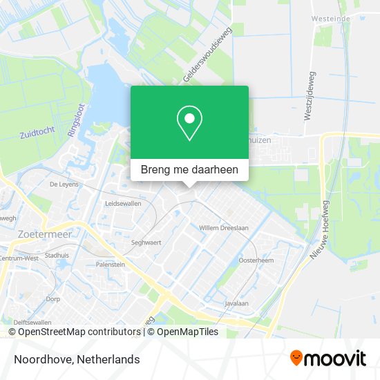 Noordhove kaart