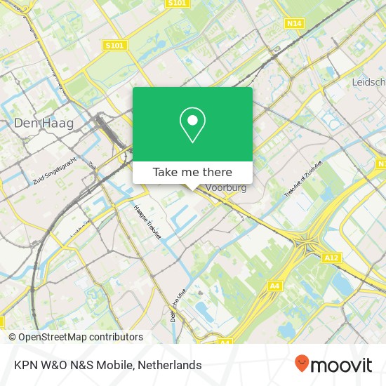 KPN W&O N&S Mobile kaart