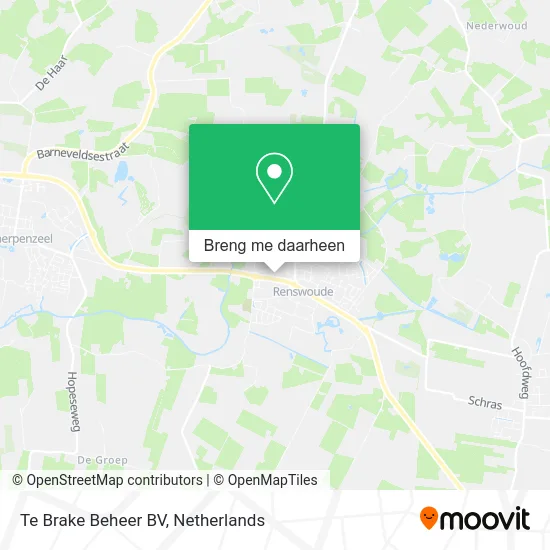 Te Brake Beheer BV kaart