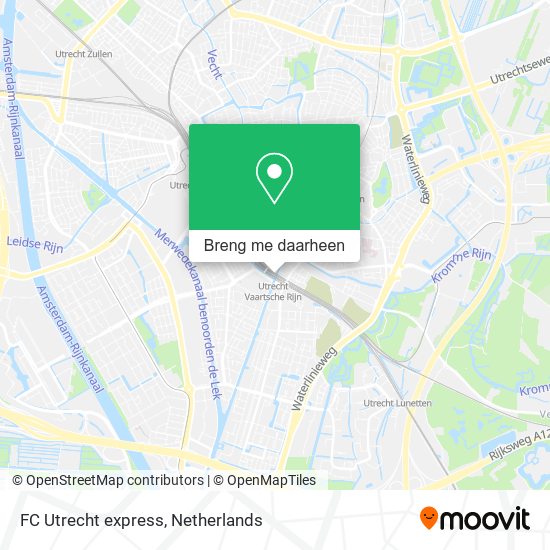 FC Utrecht express kaart