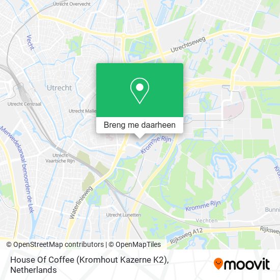 House Of Coffee (Kromhout Kazerne K2) kaart