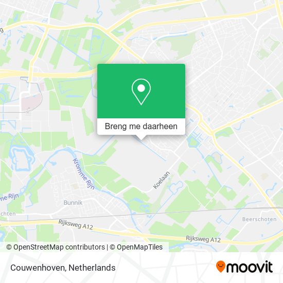 Couwenhoven kaart
