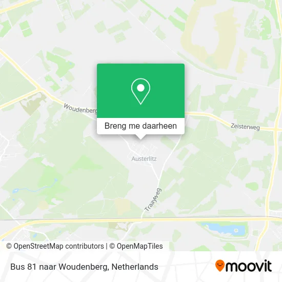 Bus 81 naar Woudenberg kaart