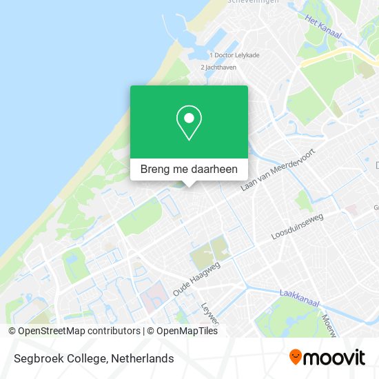 Segbroek College kaart