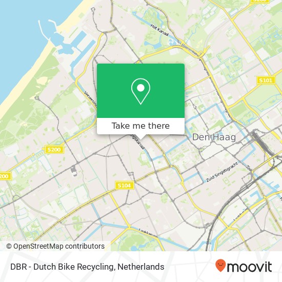 DBR - Dutch Bike Recycling kaart