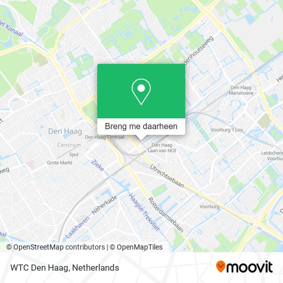 WTC Den Haag kaart