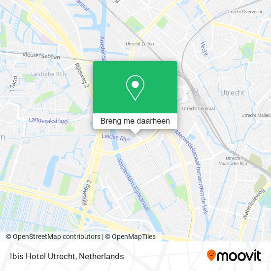 Ibis Hotel Utrecht kaart