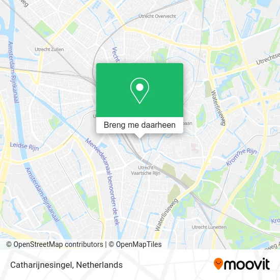 Catharijnesingel kaart