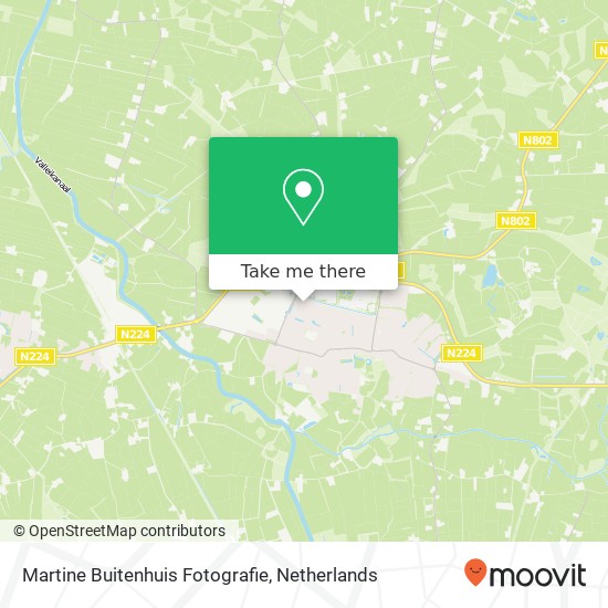 Martine Buitenhuis Fotografie kaart