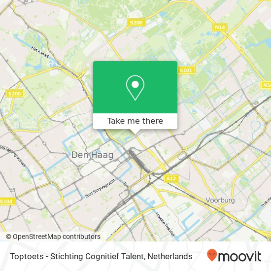 Toptoets - Stichting Cognitief Talent kaart