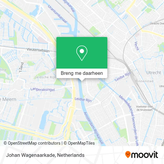 Johan Wagenaarkade kaart