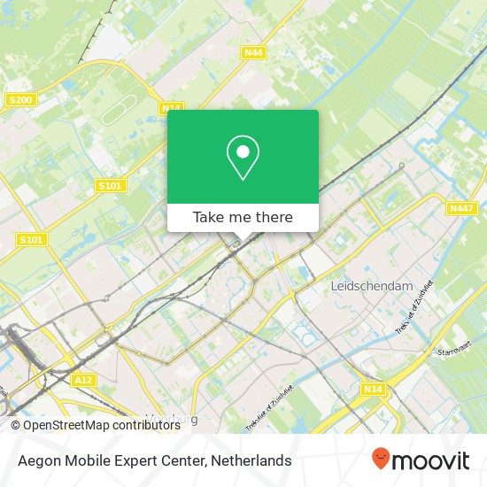 Aegon Mobile Expert Center kaart