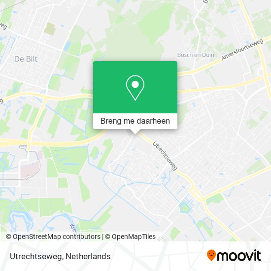 Utrechtseweg kaart