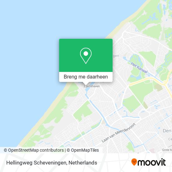 Hellingweg Scheveningen kaart