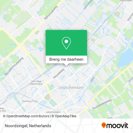 Noordsingel kaart