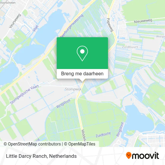 Little Darcy Ranch kaart