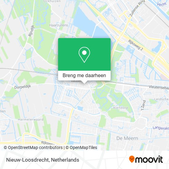 Nieuw-Loosdrecht kaart