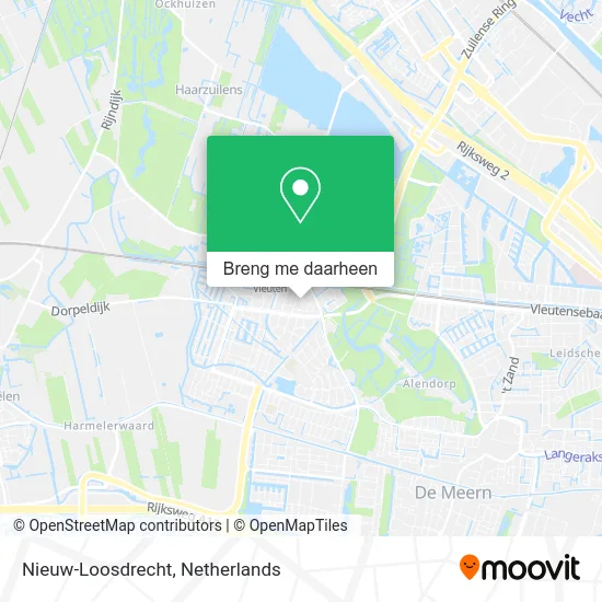 Nieuw-Loosdrecht kaart