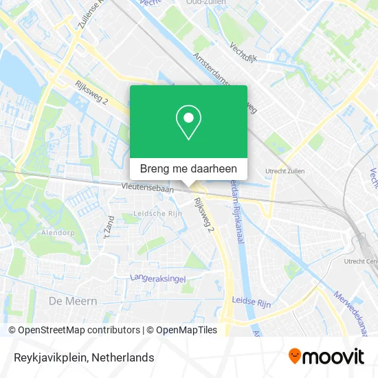 Reykjavikplein kaart