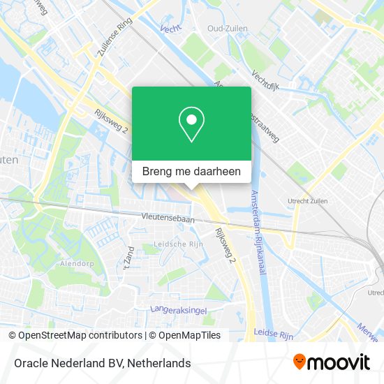 Oracle Nederland BV kaart