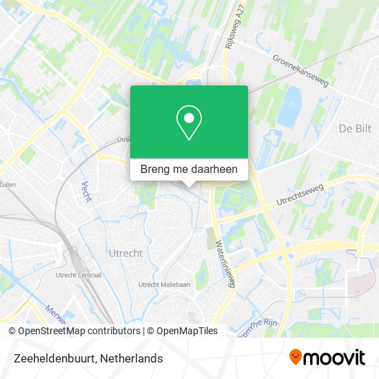 Zeeheldenbuurt kaart