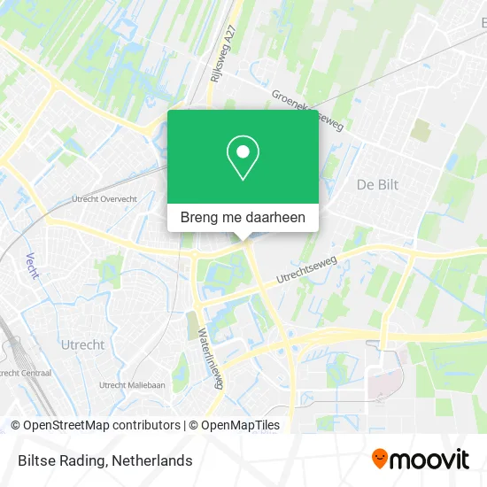 Biltse Rading kaart