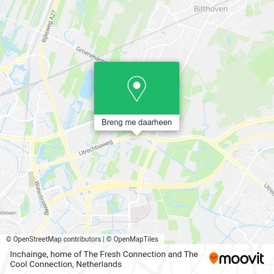 Inchainge, home of The Fresh Connection and The Cool Connection kaart