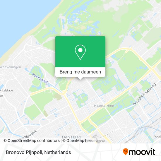 Bronovo Pijnpoli kaart