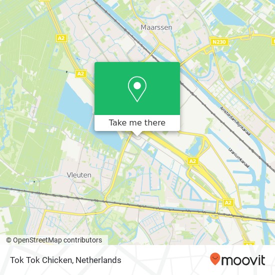 Tok Tok Chicken kaart